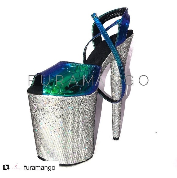 Pleaser Shoes - Furamango Custom Heels - Serpentine 8.5